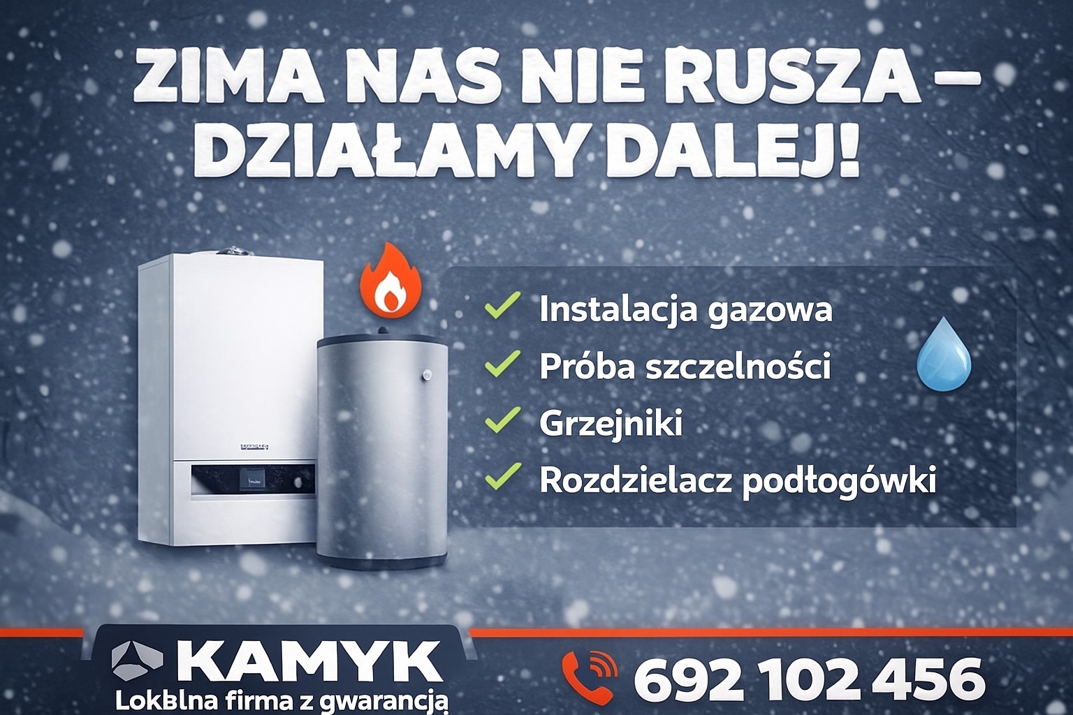 Zakres montażu ulotka
